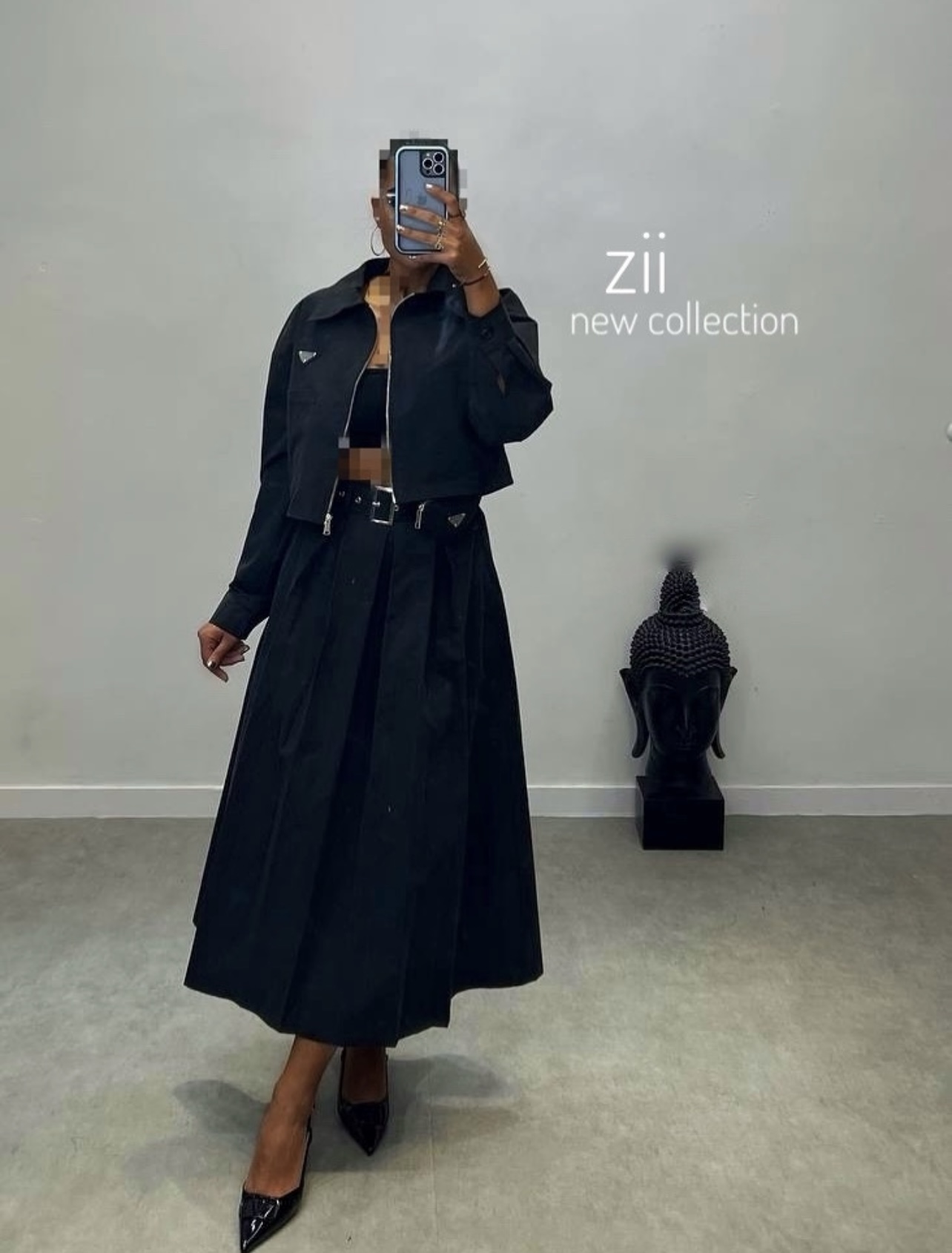 کت‌دامن پوپلین